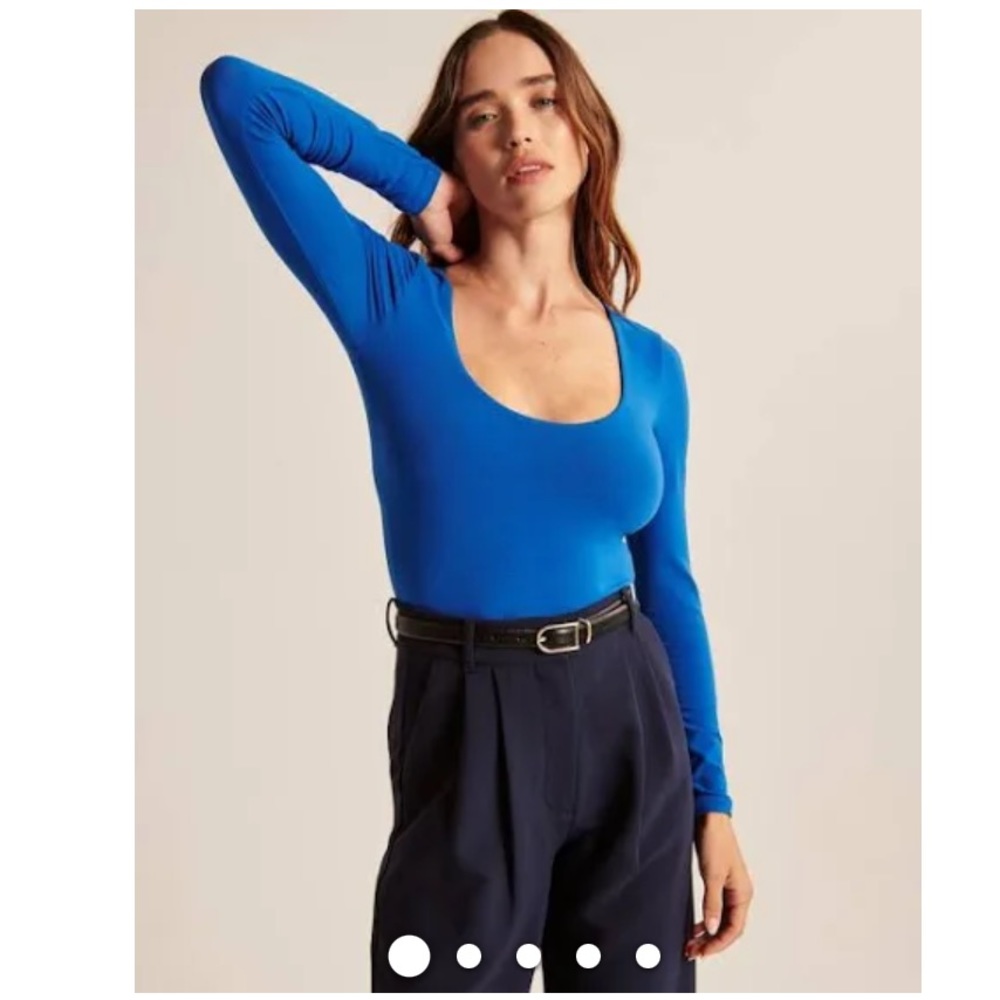 NWT Abercrombie & Fitch Abercrombie Long Sleeve Seamless Bodysuit